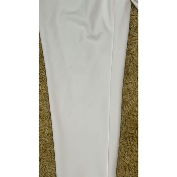 COPY - Lafayette 148 New York White Acclaimed Stretch Mercer Pant Size 16 - Picture 5 of 6